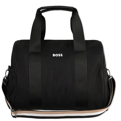 Hugo Boss Baby - Logo-Print Changing Bag, Black Image 1