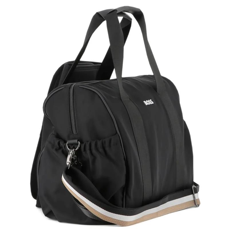 Hugo Boss Baby - Logo-Print Changing Bag, Black Image 3