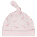 Hugo Boss Baby - Long Sleeve Bodysuit & Hat, Pink Pale Image 4