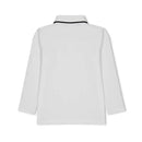 Hugo Boss Baby - Long Sleeve Pique Polo, White Image 2