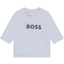 Hugo Boss Baby - Long Sleeve T-Shirt Little Boss, White Image 1