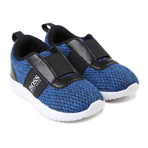 Hugo Boss - Baby Mesh Look Sneakers, Bleu Cargo Image 1