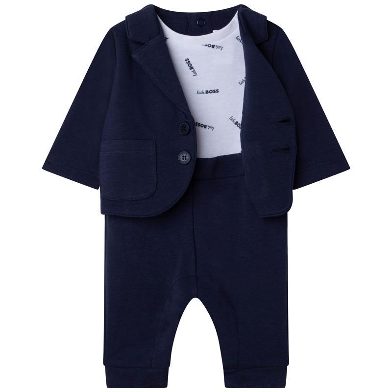 Hugo Boss Baby - Milano Suit Overall, Navy Image 5