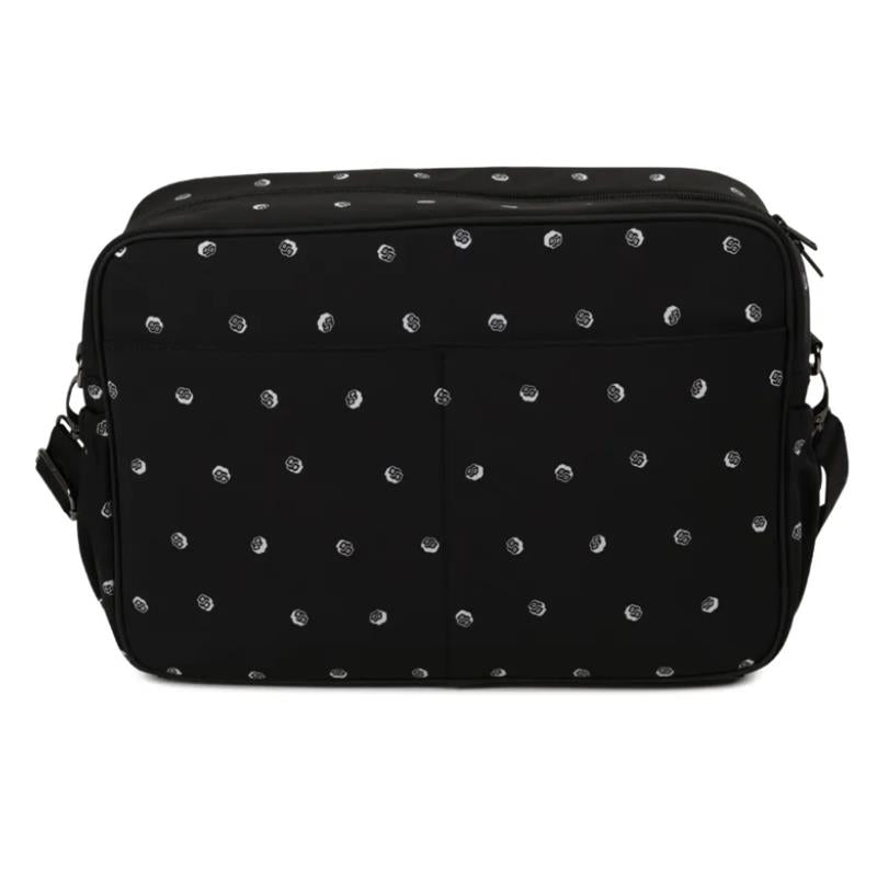 Hugo Boss Baby - Monogram-Print Changing Bag, Black Image 2