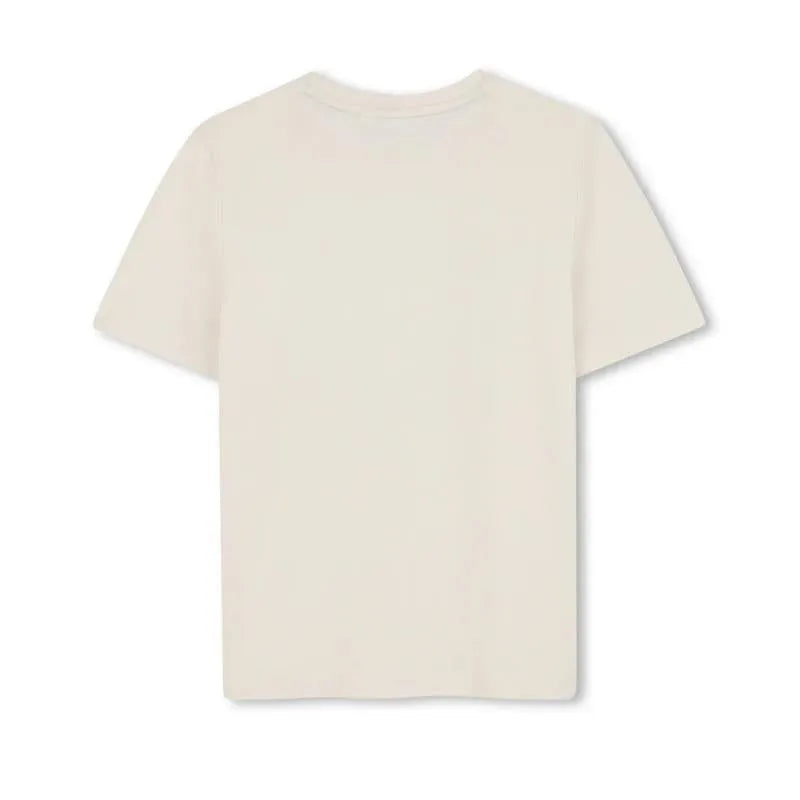 Hugo Boss Baby - Multi Logo Short Sleeve Tshirt White & Beige Image 2