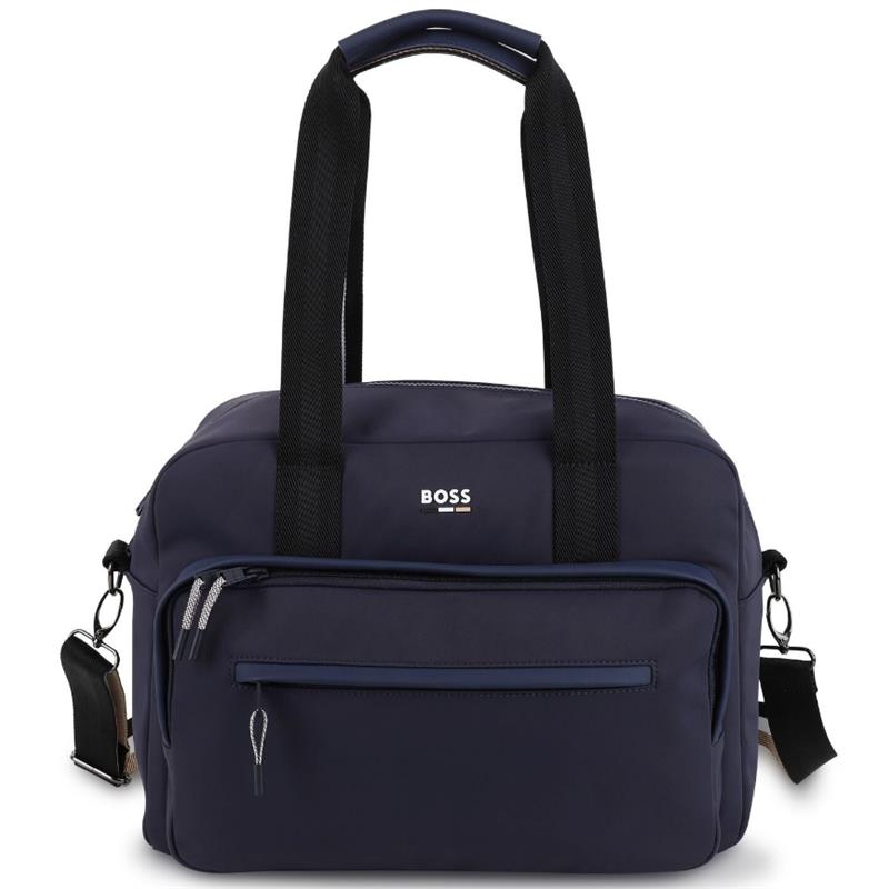 Hugo Boss Baby - Navy Blue Logo Baby Changing Bag Image 2