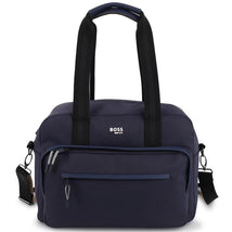 Hugo Boss Baby - Navy Blue Logo Baby Changing Bag Image 2