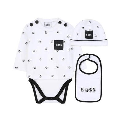 Hugo Boss Baby - Neutral Body-Tee-Shirt, White Image 1