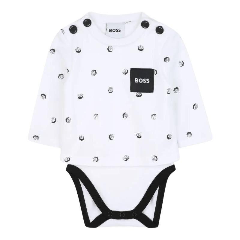 Hugo Boss Baby - Neutral Body-Tee-Shirt, White Image 3