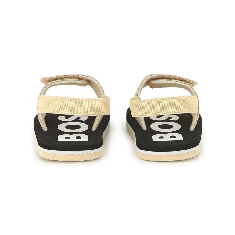 Hugo Boss Baby - Sandals Beige With Boss Logo Image 3