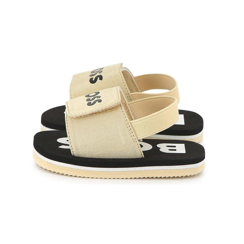 Hugo Boss Baby - Sandals Beige With Boss Logo Image 5