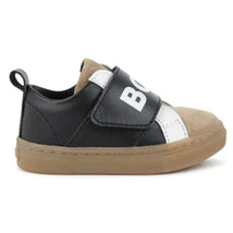 Hugo Boss Baby - Sneakers In Leather & Mesh, Black Image 2