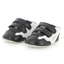 Hugo Boss Baby - Soft Slippers In Sheep Leather Black Image 2