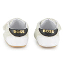 Hugo Boss Baby - Soft Slippers In Sheep Leather White Image 3