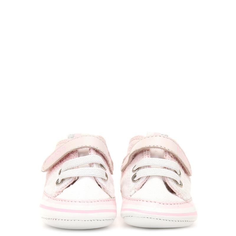 Hugo Boss Newborn Baby Girl Sneakers, Pink Image 3