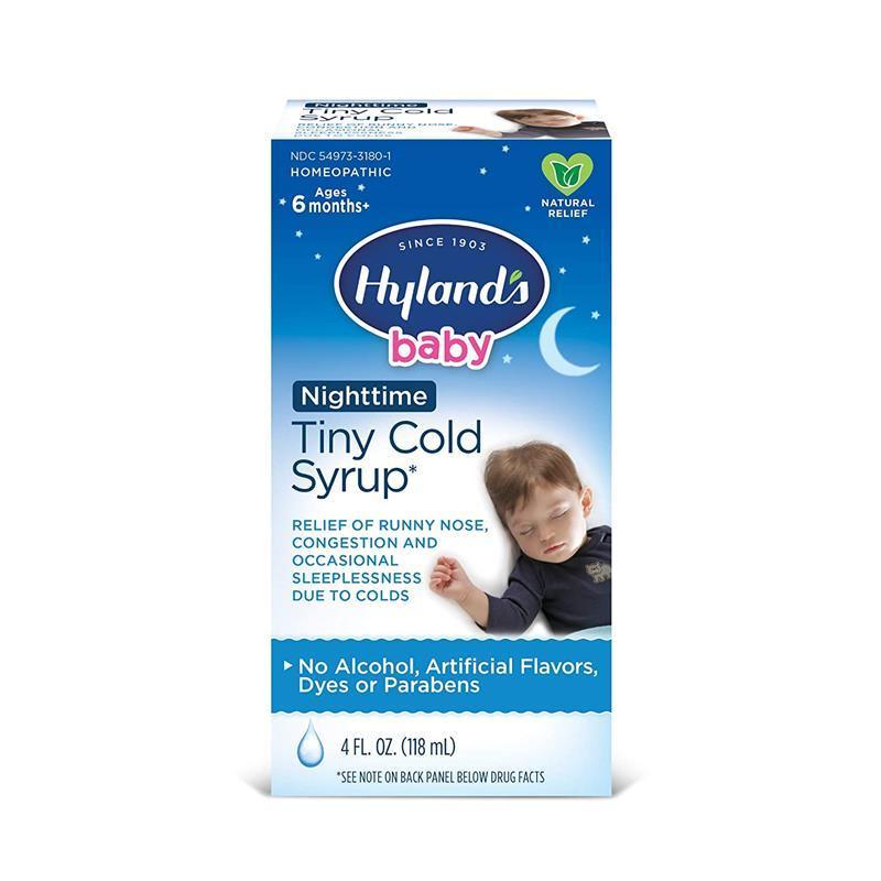 Hyland's Cold Syrup Baby, Night Time Image 1
