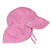 I Play Flap Sun Protection Hat - Hot Pink Image 1
