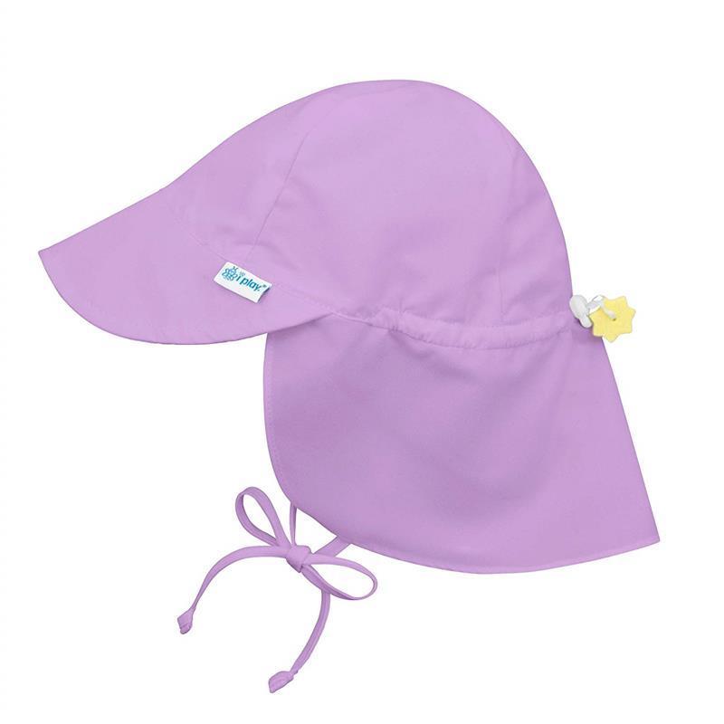 I Play Flap Sun Protection Hat - Lavender Image 1