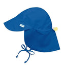 I Play Flap Sun Protection Hat - Royal Blue Image 1