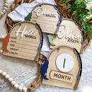 Custom 3D Birth Stat Sign - Fishing