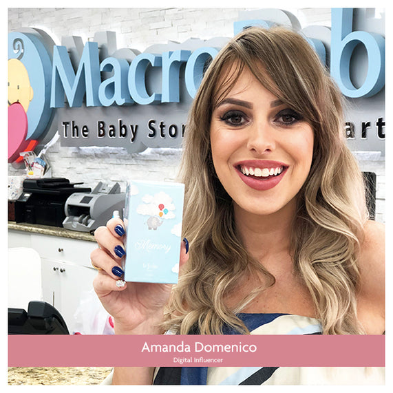 Amanda Domenico Shopping for Baby Perfume at the Baby Store MacroBaby 