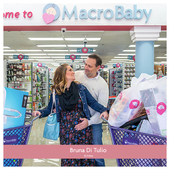 Bruna Di Tulio Shopping for her new baby at MacroBaby. 