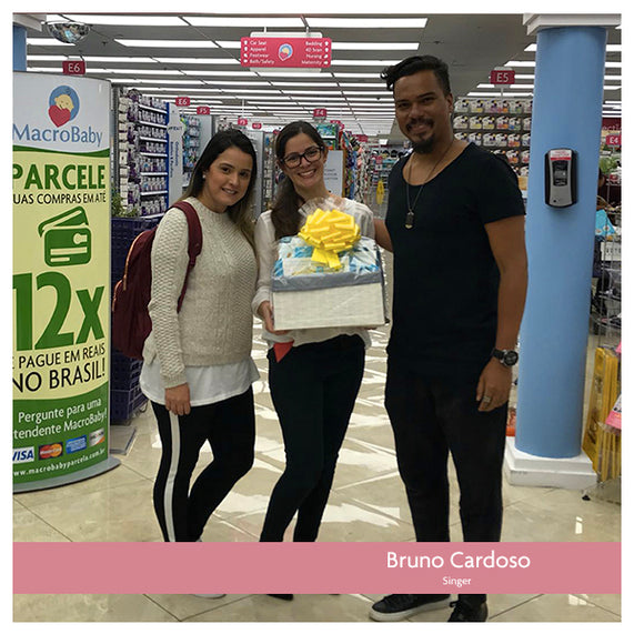Bruno Cardoso Shopping for his Baby at MacroBaby