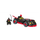 Imaginext DC Super Friends, Ninja Armor Batmobile, Black/Red Image 1
