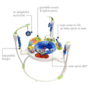 Infantino - 360 Magic Motion 4-In-1 Activity Center & Jumper Image 4