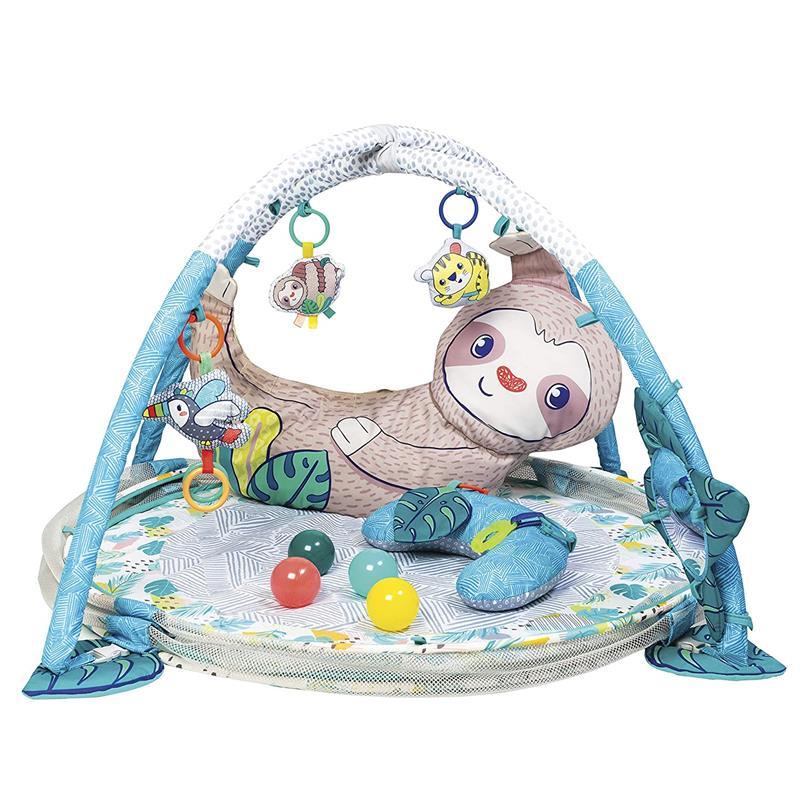 Infantino - 4-In-1 Jumbo Baby Activity Gym & Ball Pit - Sloth Image 1