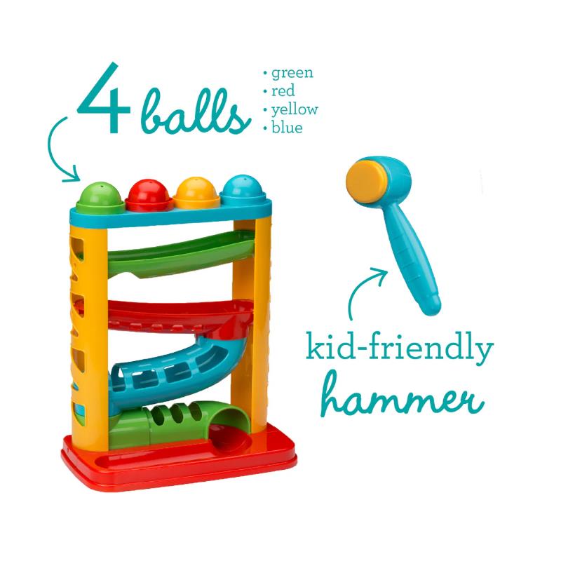 Infantino - Bop & Drop Ball Tower Image 3