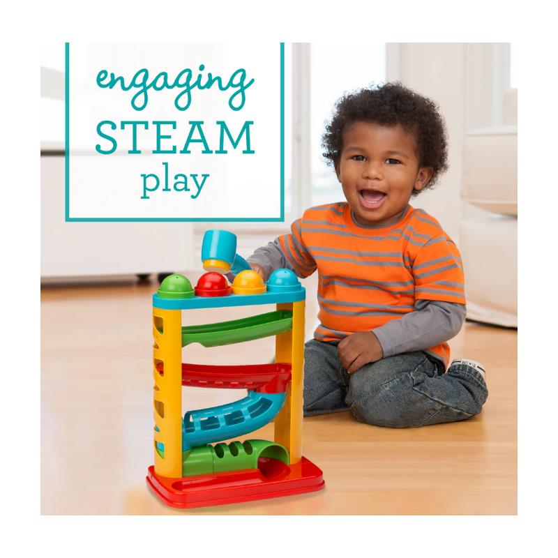 Infantino - Bop & Drop Ball Tower Image 4