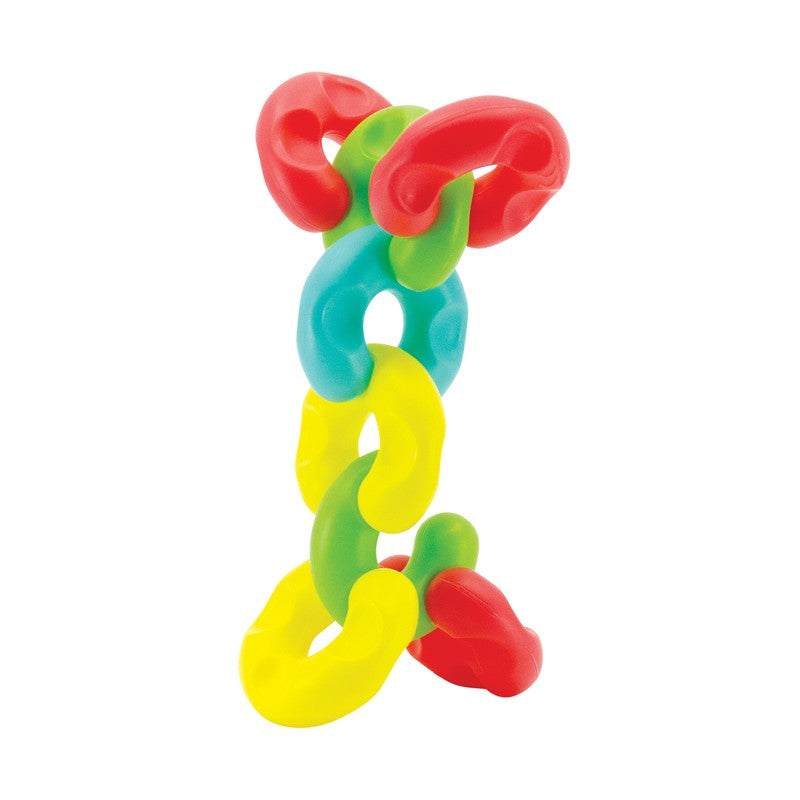 Infantino Chain Links Activity Toy - 28 Piece Set Image 3