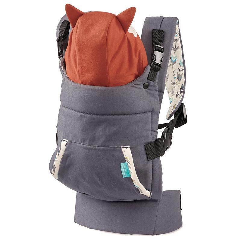 Infantino - Cuddle Up Ergonomic Hoodie Carrier, Fox Image 1