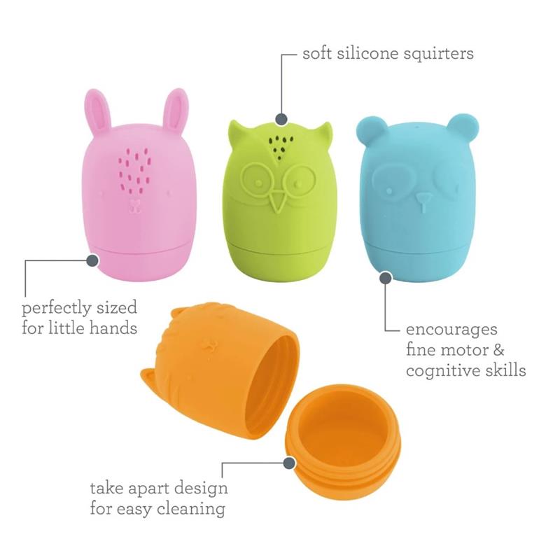 Infantino - Easy Clean Bath Squirters Image 5