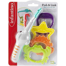 Infantino - Fish & Link Bath Activity Set Image 1