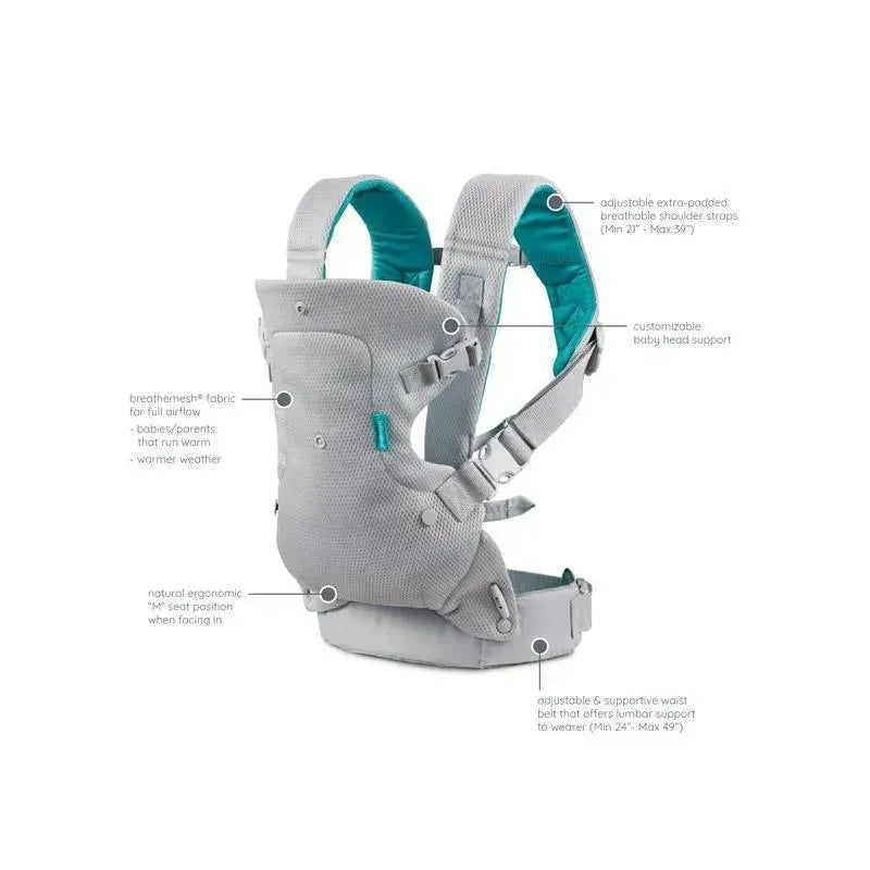Infantino Flip 4-in-1 Light & Airy Convertible Carrier