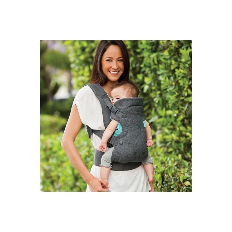 Infantino Flip Advanced 4-in-1 Convertible Carrier, Light Grey Image 7