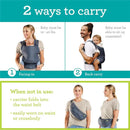 Infantino - Fold & Go 2-In-1 Carrier Image 3