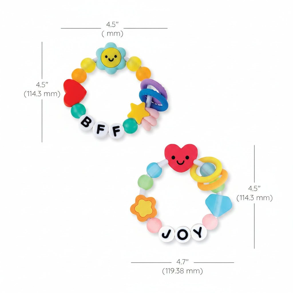 Infantino Friendship Teether 2-Pack - Yum & BFF Image 5