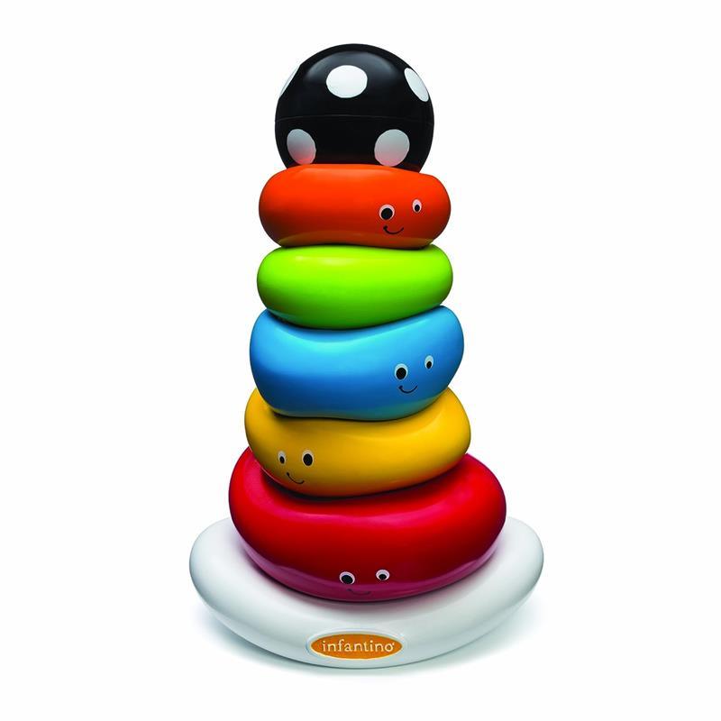 Infantino Funny Faces Ring Stacker Image 1