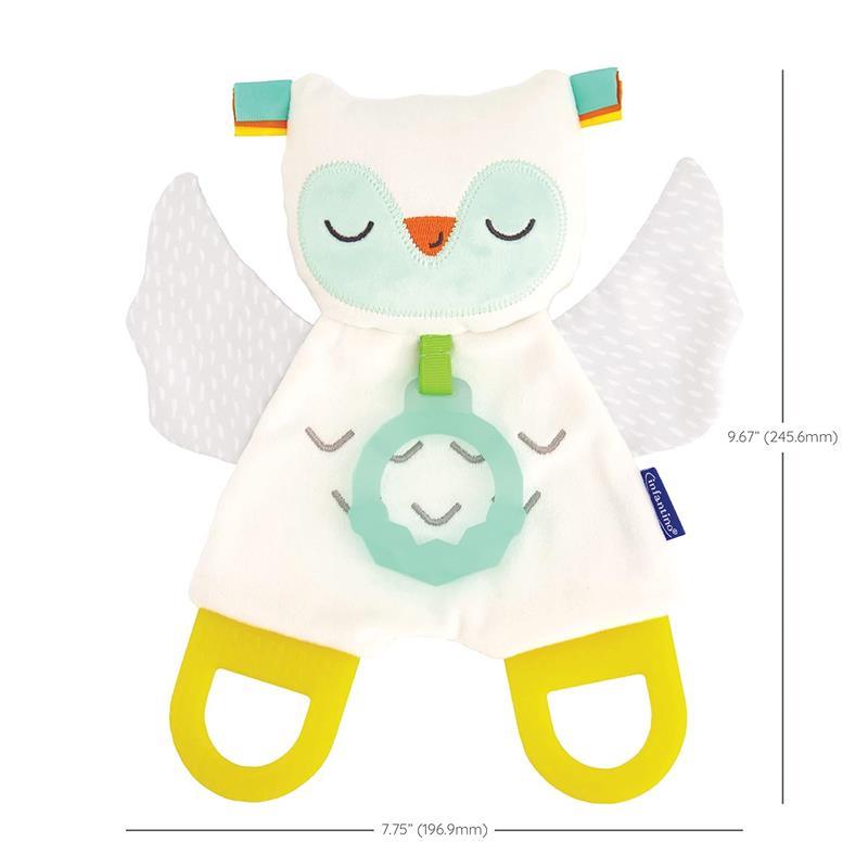 Infantino - Glow-In-The-Dark Cuddly Teether, Owl Image 5