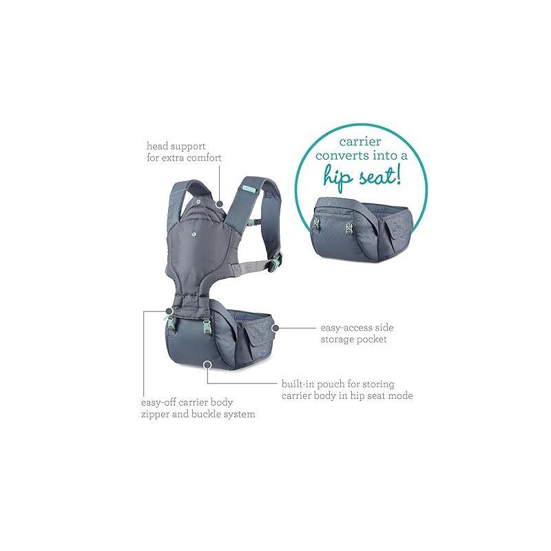 Infantino - Hip Rider Plus 5-In-1 Hip Seat Carrier Image 3