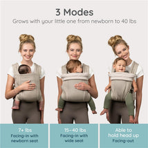 Infantino Honey Blossom Airy Baby Carrier - Moon Beam Image 2
