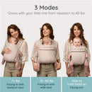 Infantino Honey Blossom Baby Carrier - Vanilla Bloom Image 2