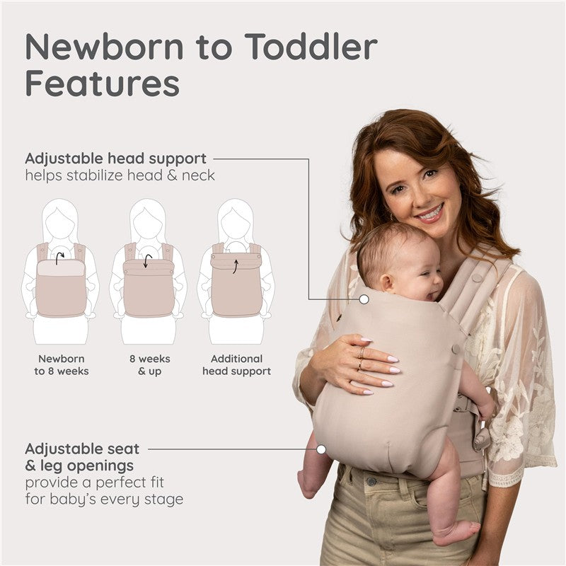Infantino Honey Blossom Baby Carrier - Vanilla Bloom Image 4