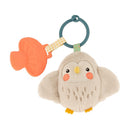 Infantino Mini Plushy Pal & Teether - Olive the Owl Image 1
