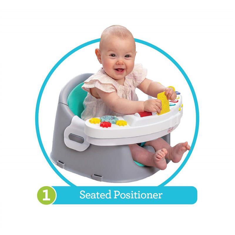 Infantino Music & Lights 3-In-1 Discovery Seat & Booster, Infant Activity Seat and Feeding Chair Image 9