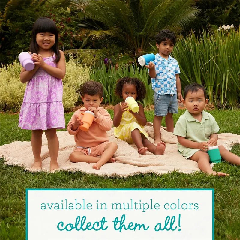 Infantino - My 1St Tumbler - Soft Silicone 9 Oz, Alpine Image 8