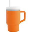 Infantino - My 1St Tumbler - Soft Silicone 9 Oz, Creamsicle Image 1